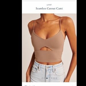 Seamless Cutout Cami